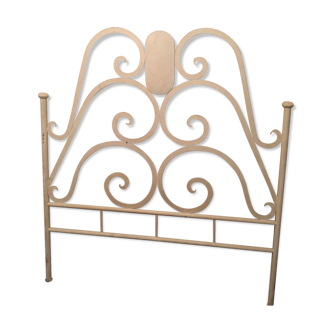 Metal headboard