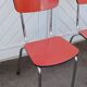 Pair of vintage formica chairs