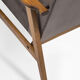 Śnieżka armchair  from the 1970s./ gray velor