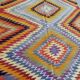 Turkish kilim rug,273x166 cm.MYK-1627