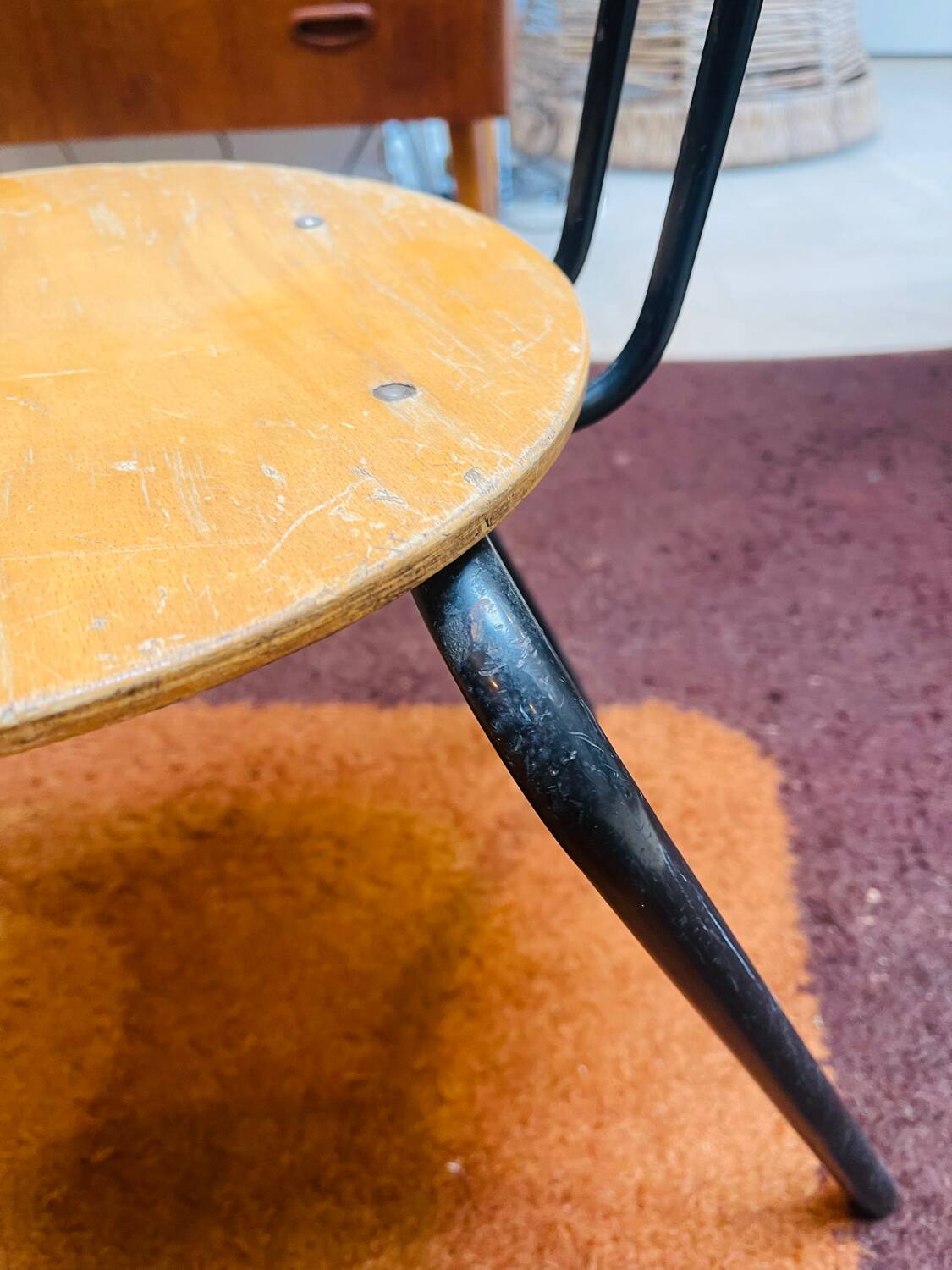 Vintage children's chair – modernist design, 1960