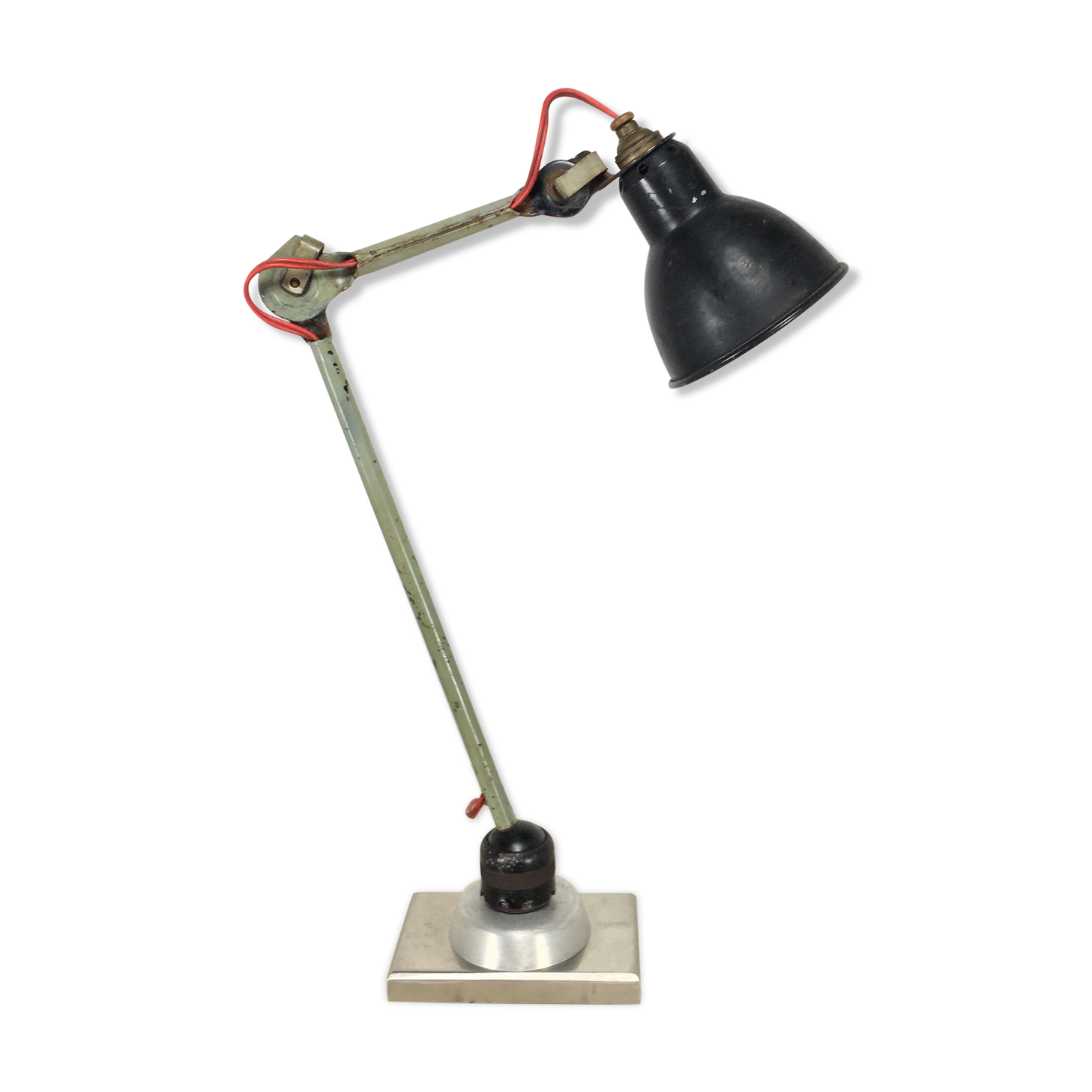 Bernard albin gras lamp to pose industrial style