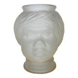 Nubian glass anthropomorphic vase