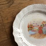 Assiette ancienne Moulin des Loups & Hamage Nord