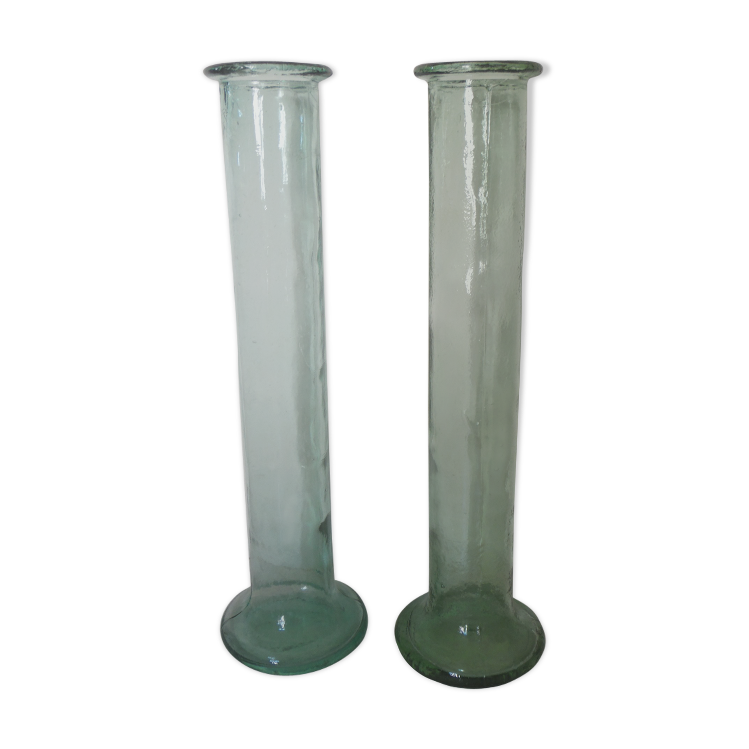 Xxl tube vases duo