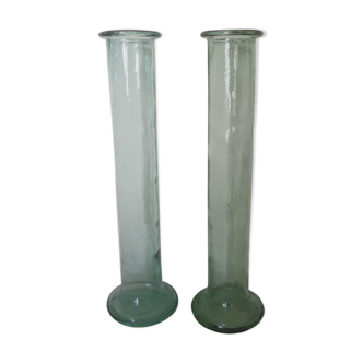 Xxl tube vases duo