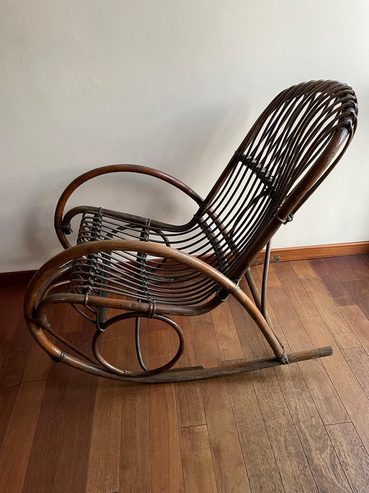 Rocking-chair rattan