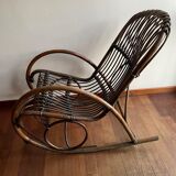 Rocking-chair rattan