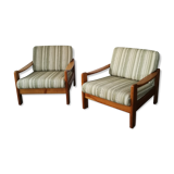 Pair of Scandinavian armchairs