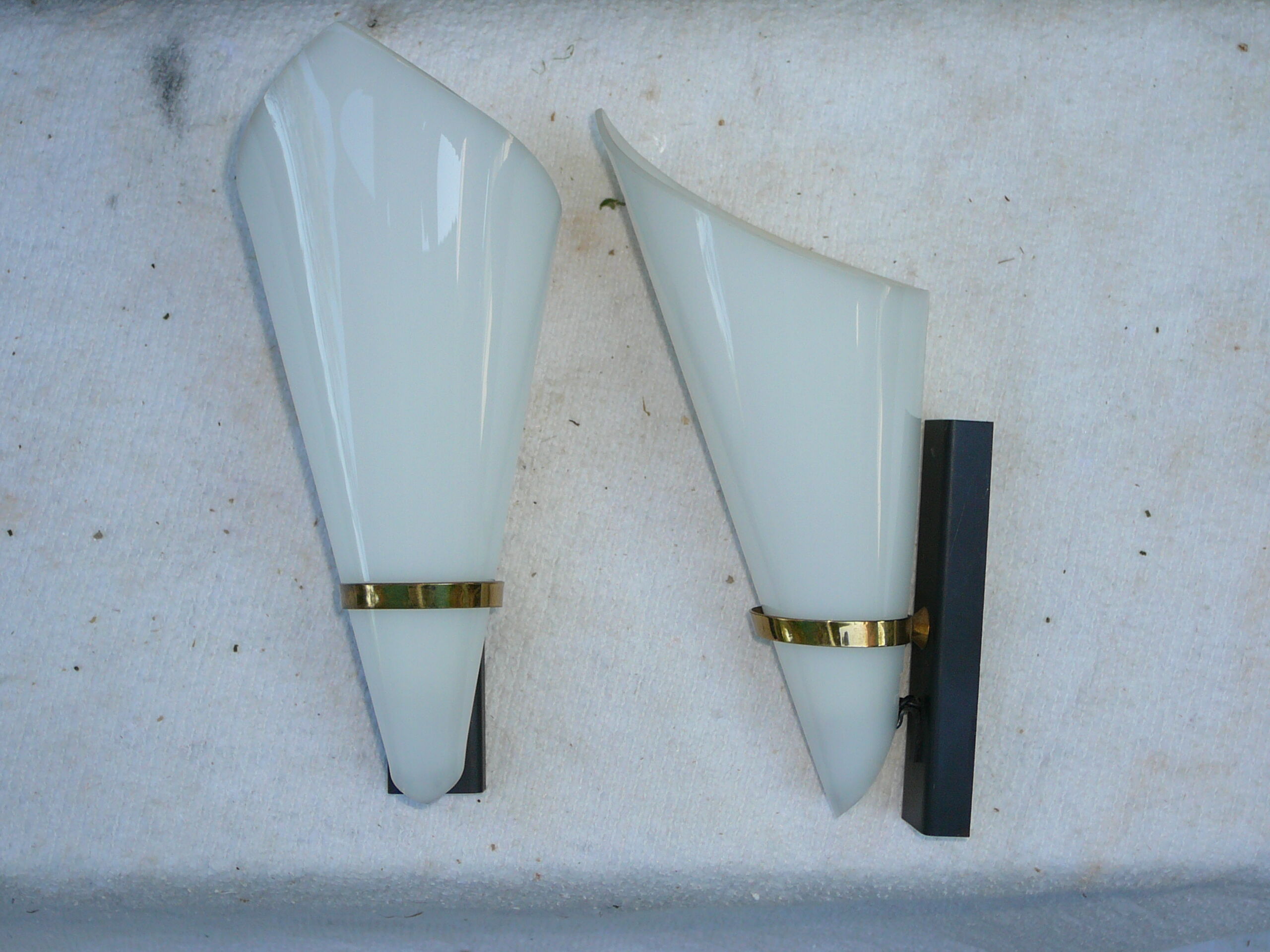 Pair of vintage Arlus sconces
