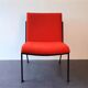 Red 'Oase' lounge chair by Wim Rietveld for Ahrend de Cirkel, 1950's