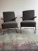 Cantilever Steel Armchairs K108 (S411) by Kovona, 1940-50s
