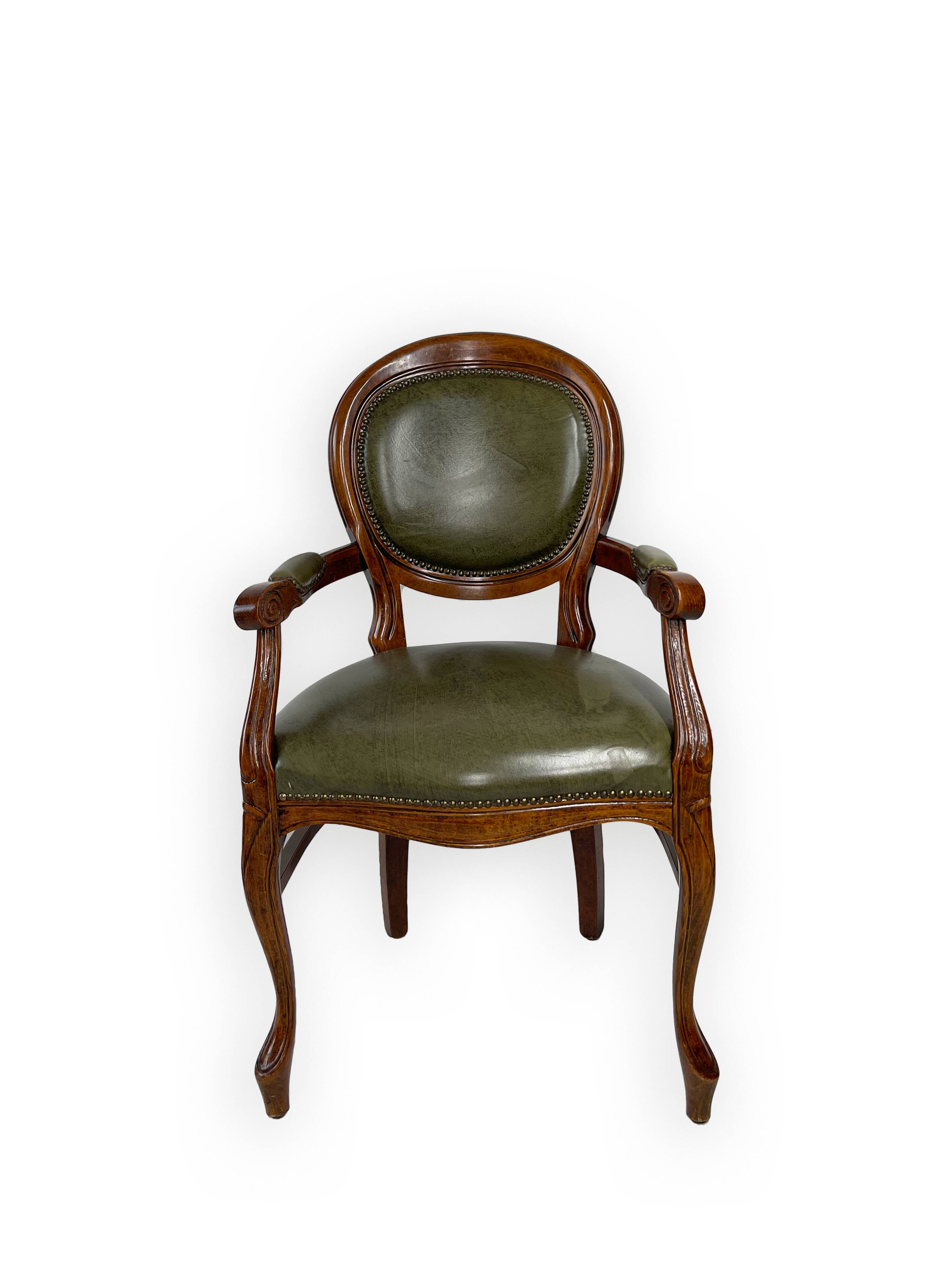 classic Chairs by Bello Sedie, Louis XV style, 2000s