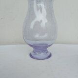 Large vase, photophore Biot ( purple )