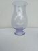 Vase photophore Biot mauve