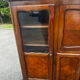 Sideboard, Louis XV style secretary in cherry wood, 1960s.