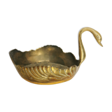 Brass empty-pocketed swan