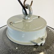 Vintage factory hanging lamp, 1970s