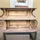 Saint-Hubert wall shelf in solid wood – 19th century – Patina