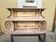 Saint-Hubert wall shelf in solid wood – 19th century – Patina