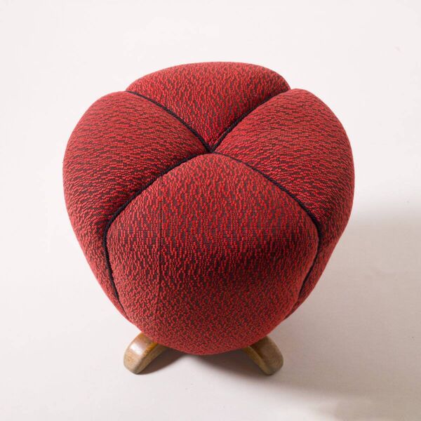 Tabouret Tulipe ou repose-pieds par Jindřich Halabala, années 1950