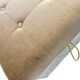 Vintage pouffe / footstool with storage space