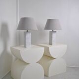 Pair of Barbier house lamps 1960