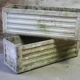 Pair of planters 60cm concrete fibro cement eternit Willy Ghul vintage 1950