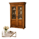 Vitrine en noyer