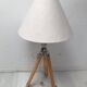 Paire de lampe de chevet trépied