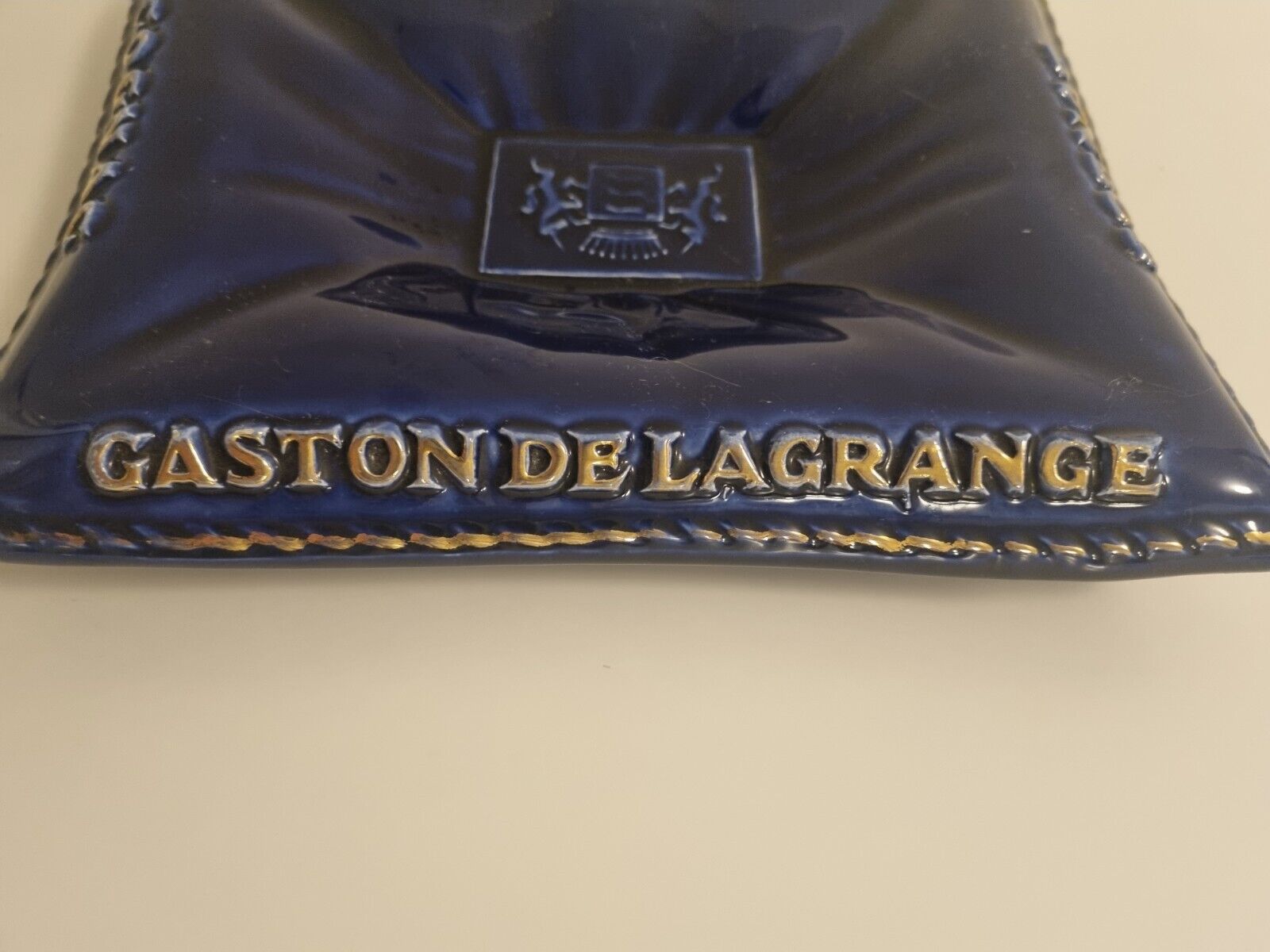 Former Cognac Gaston de Lagrange counter ashtray