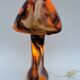 Lampe vintage champion verre de Murano orange
