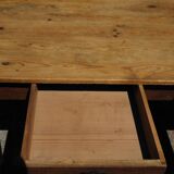 Table de ferme  2 tiroirs