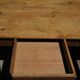 Table de ferme  2 tiroirs