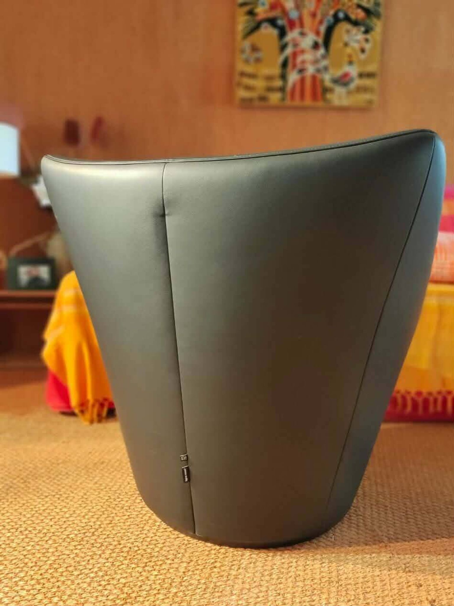 Anda leather armchair by Pierre Paulin