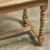 Oak farmhouse table