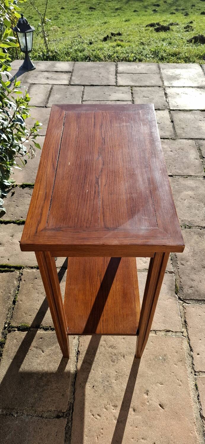 Oak side table