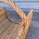 Vintage log basket