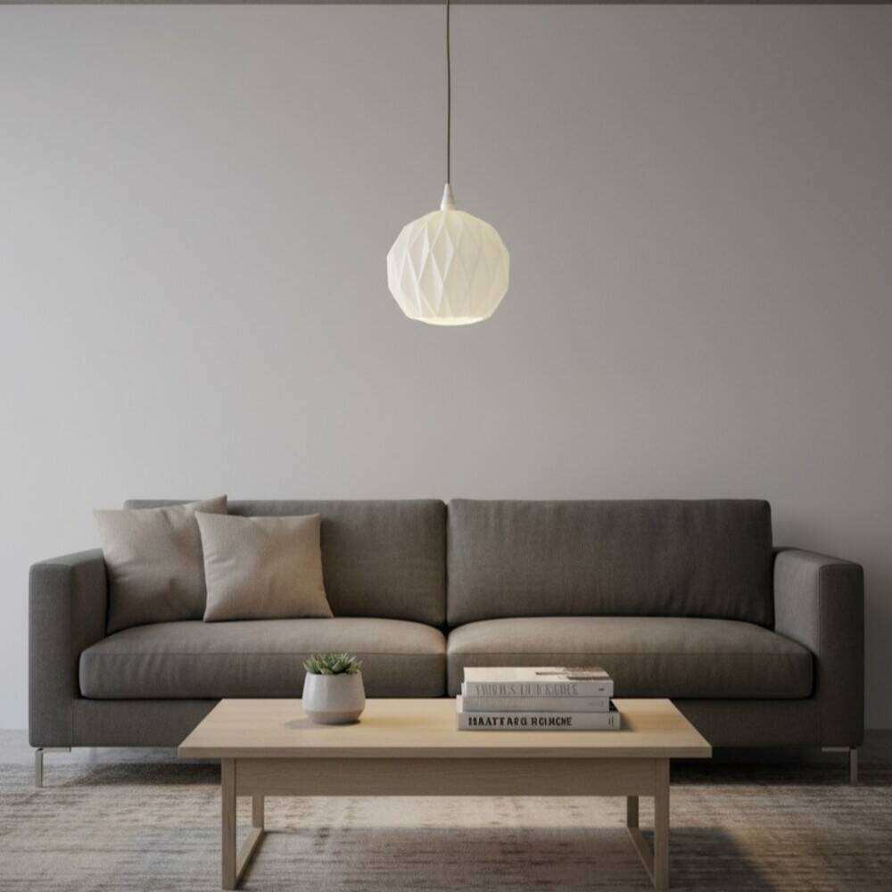 Suspension origami moderne scandinave