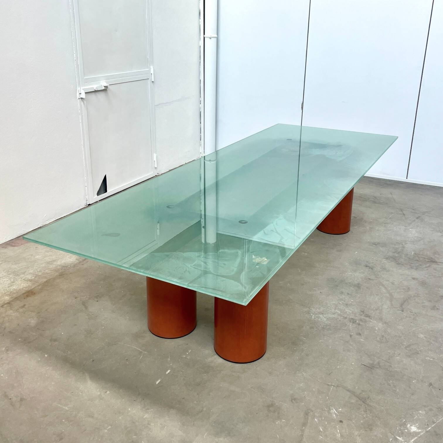 Table à manger "Serenissimo", L. & M. Vignelli pour Acerbis, 1980