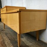 Furniture TV/hifi enfilade vintage door flap 1950 1960 retro