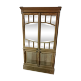 Cabinet with beveled mirrors and aero gummed