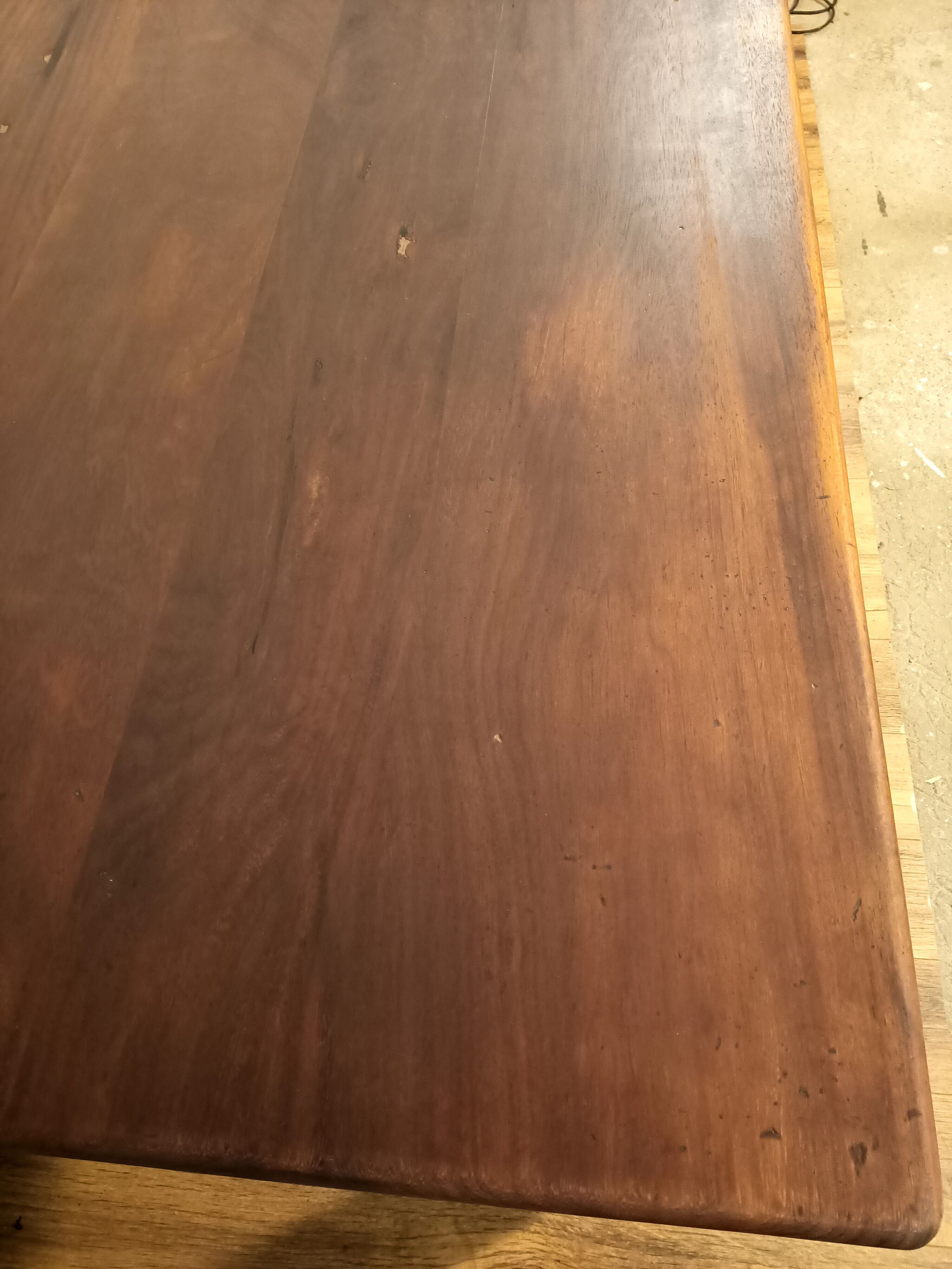 Vintage solid oak farmhouse table