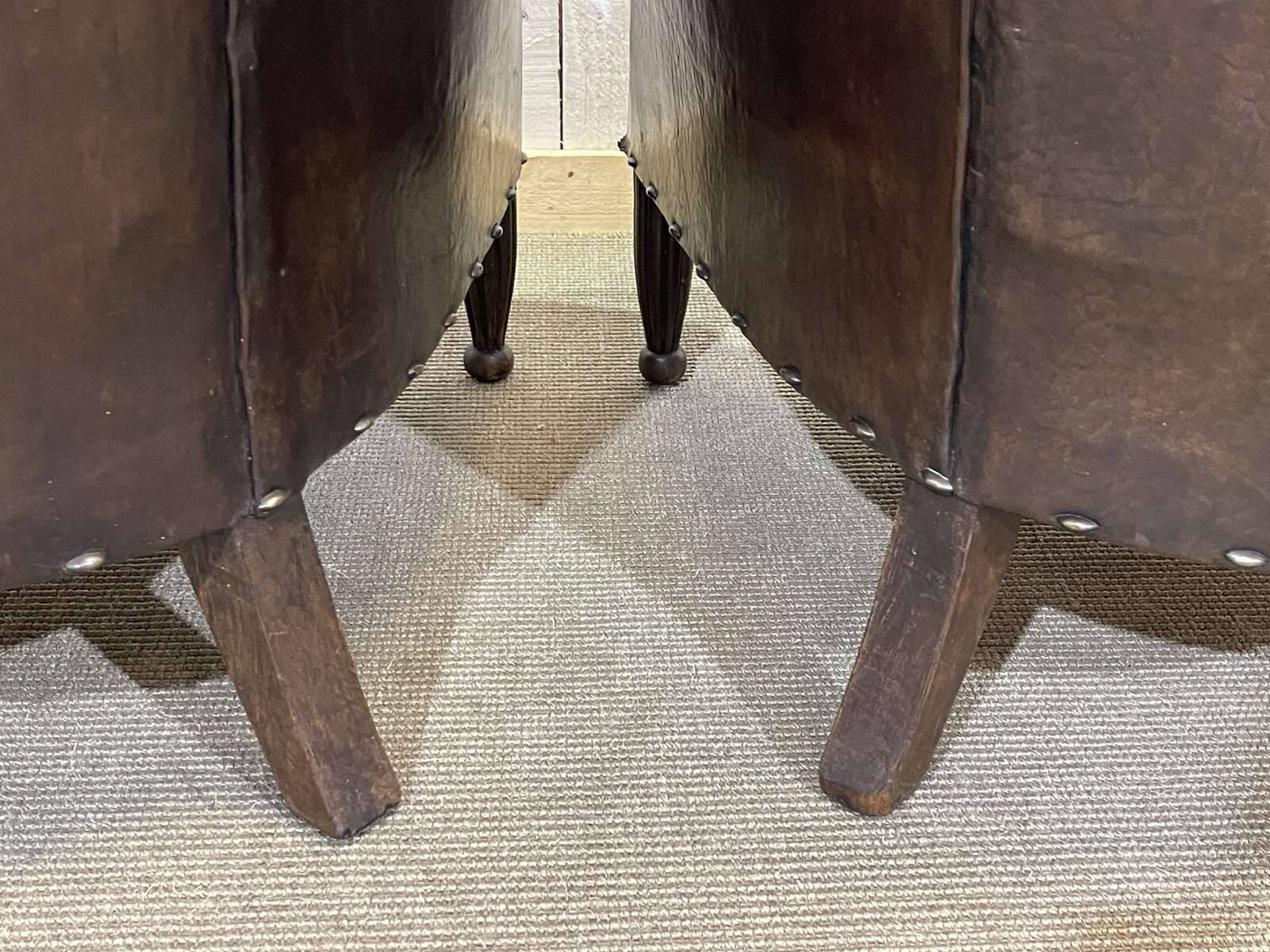 Art Deco period club lounge in leather and fabric seating