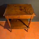 Workers' table Art Nouveau marquetry