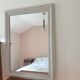 Mirror lacquered wood frame