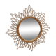 Miroir soleil en rotin 58x58cm