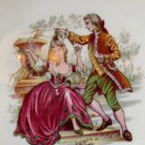 Plat en porcelaine