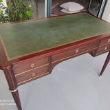 Old louis XVI style drawbar desk, double sided