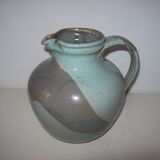 Ceramic pitcher signed Paturel